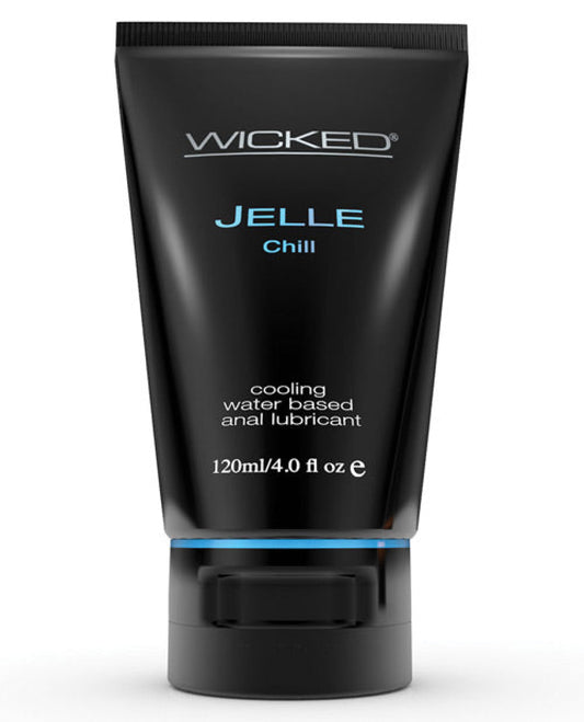 Wicked Sensual Care Jelle Chill Water Based Anal Gel Lubricant - 4 Oz Wicked Sensual Care 1657
