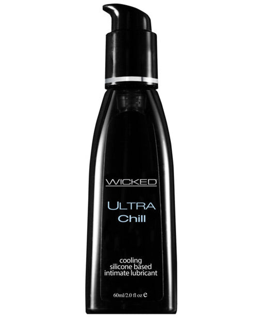 Wicked Sensual Care Ultra Chill Cooling Sensation Silicone Based Lubricant - 2 Oz Wicked Sensual Care 500