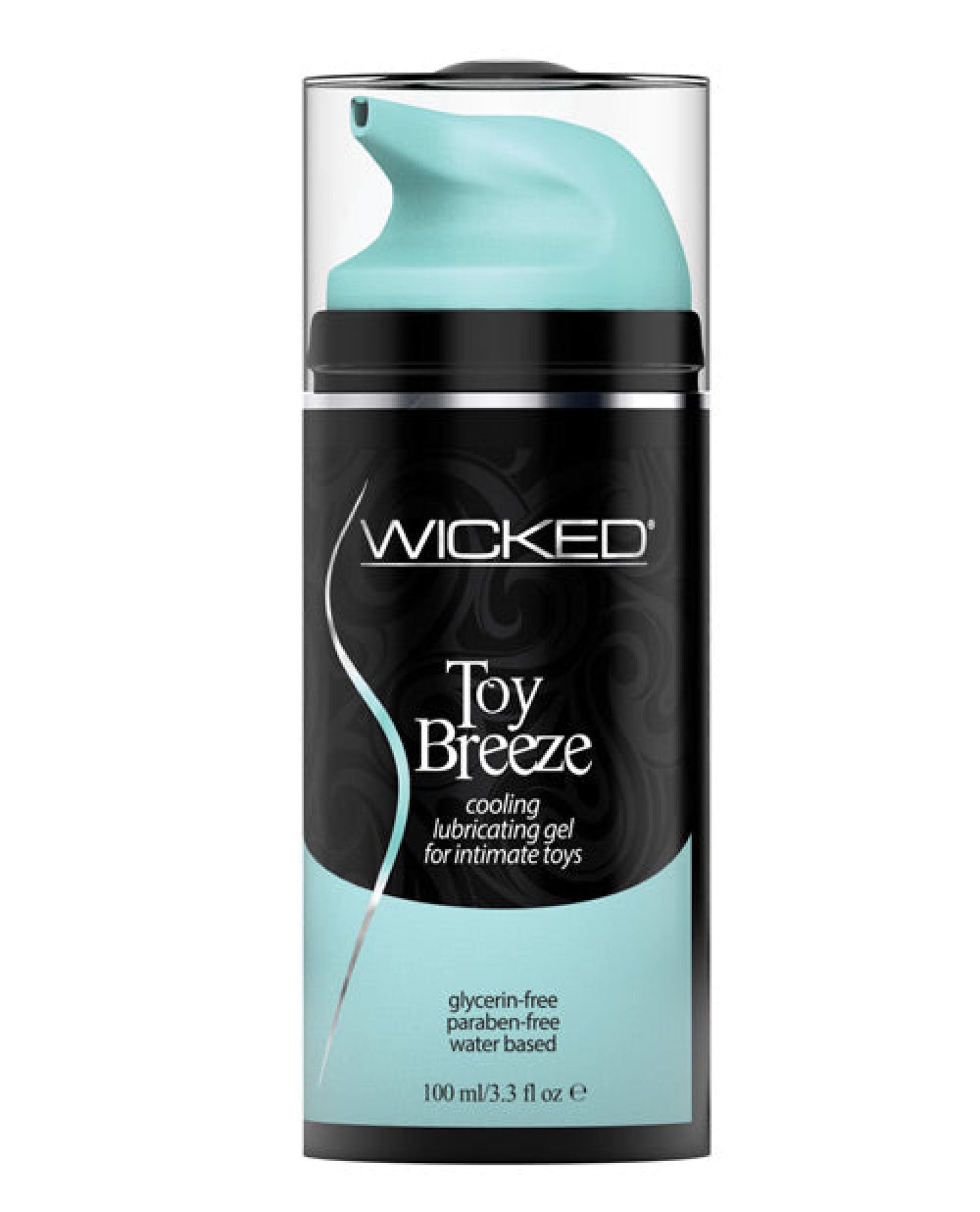 Wicked Sensual Care Toy Breeze Water Based Cooling Lubricant - 3.3 Oz Wicked Sensual Care