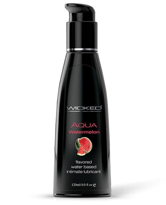 Wicked Sensual Care Aqua Water Based Lubricant - 4 Oz Watermelon Wicked Sensual Care 1657
