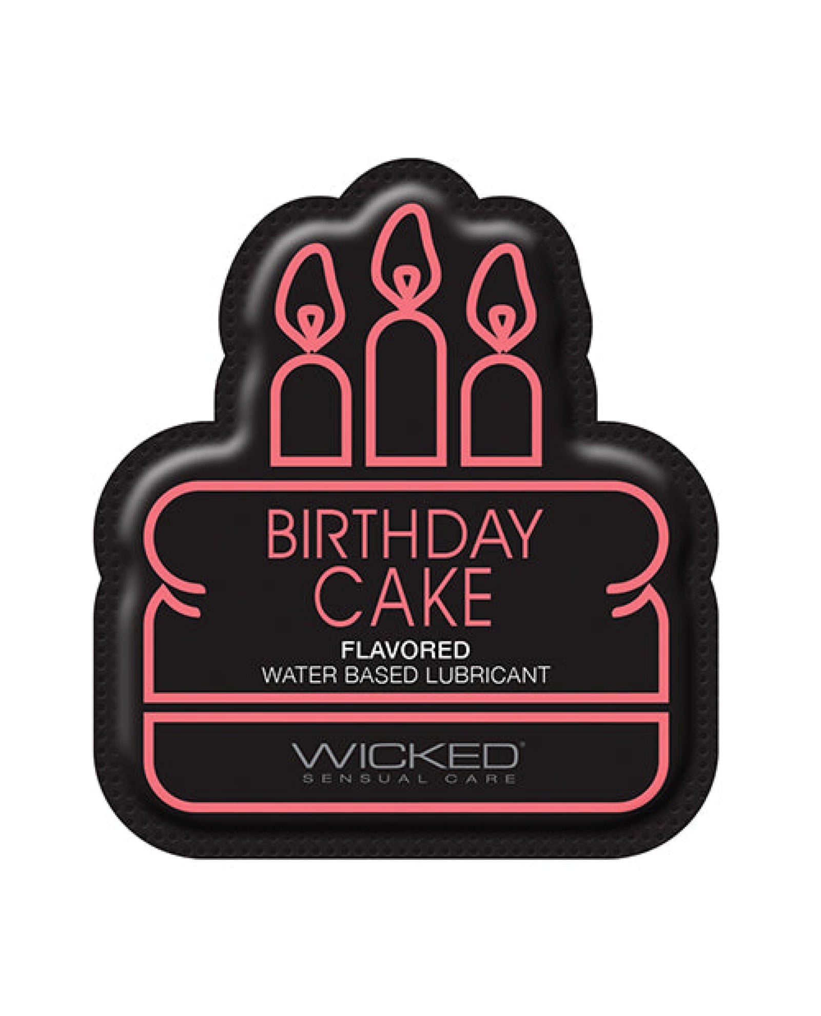 Wicked Sensual Care Water Based Lubricant - .1 Oz Birthday Cake Wicked Sensual Care