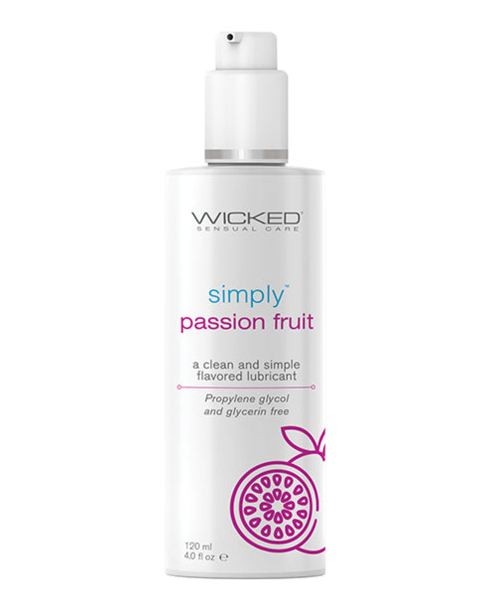 Wicked Sensual Care Simply Water Based Lubricant - 4 Oz Wicked Sensual Care