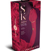 Secret Kisses Twosome Dual Ended Rose Bud W-clitoral Suction & G-spot Vibe - Red Xgen