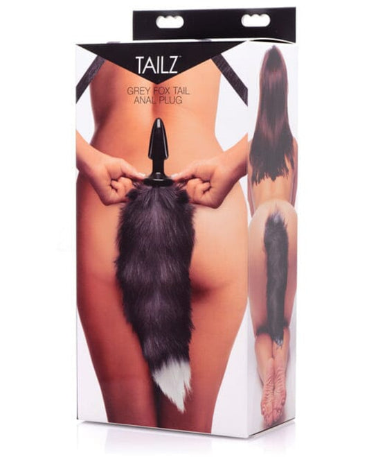 Tailz Grey Fox Tail Anal Plug Tailz 1657