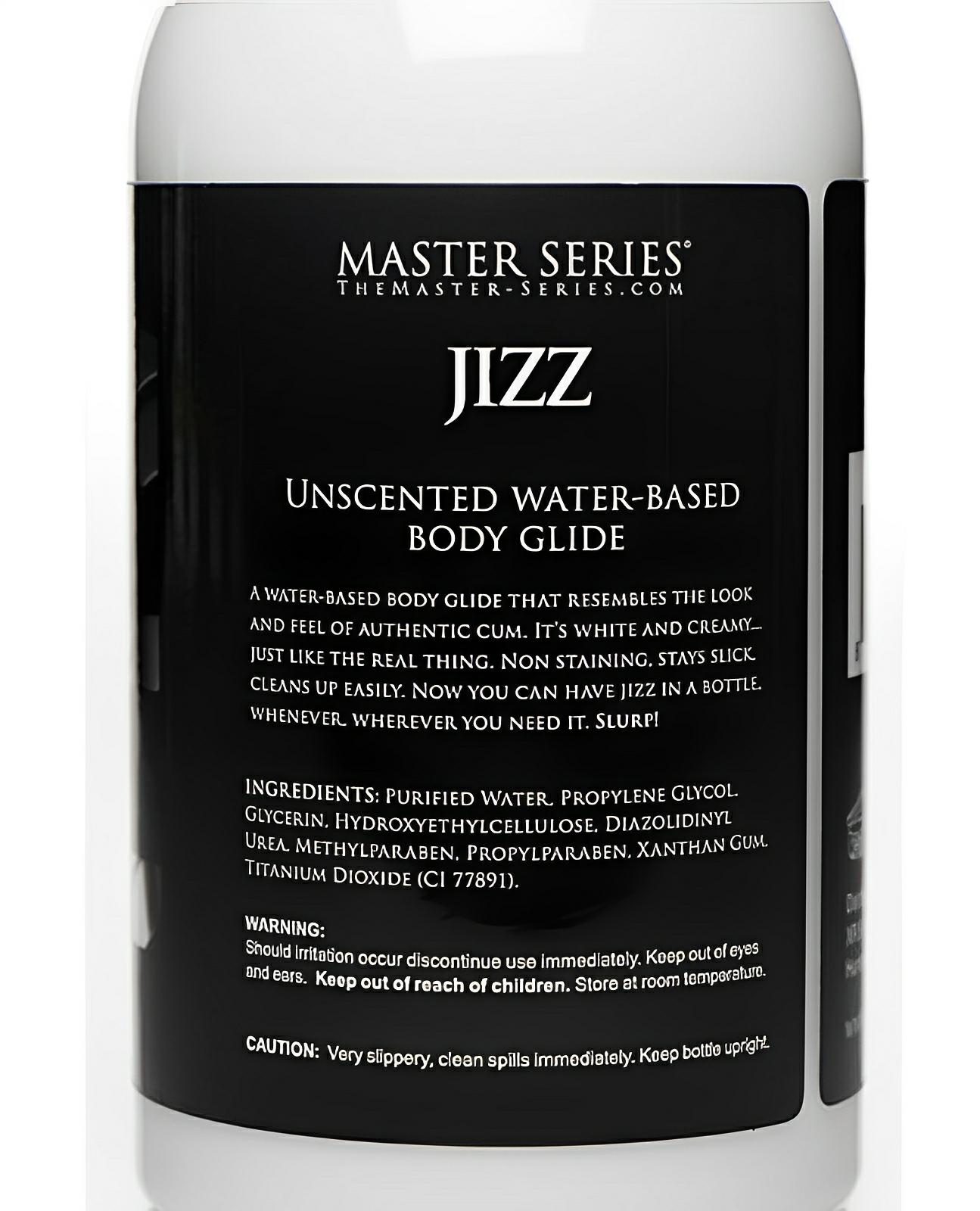 Master Series Unscented Jizz Lubricant Master Series