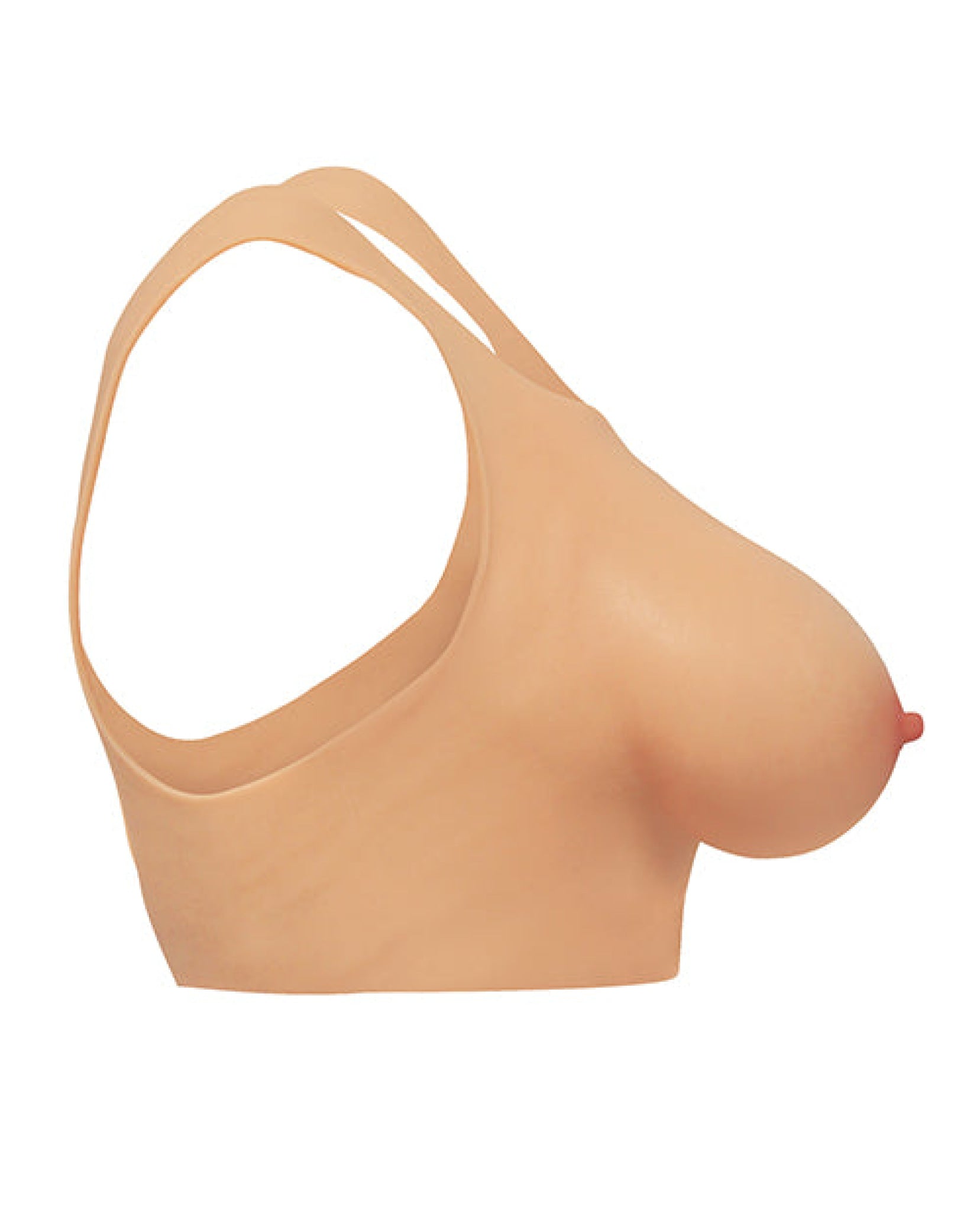 Master Series Perky Pair D Cup Silicone Breasts - Light Master Series