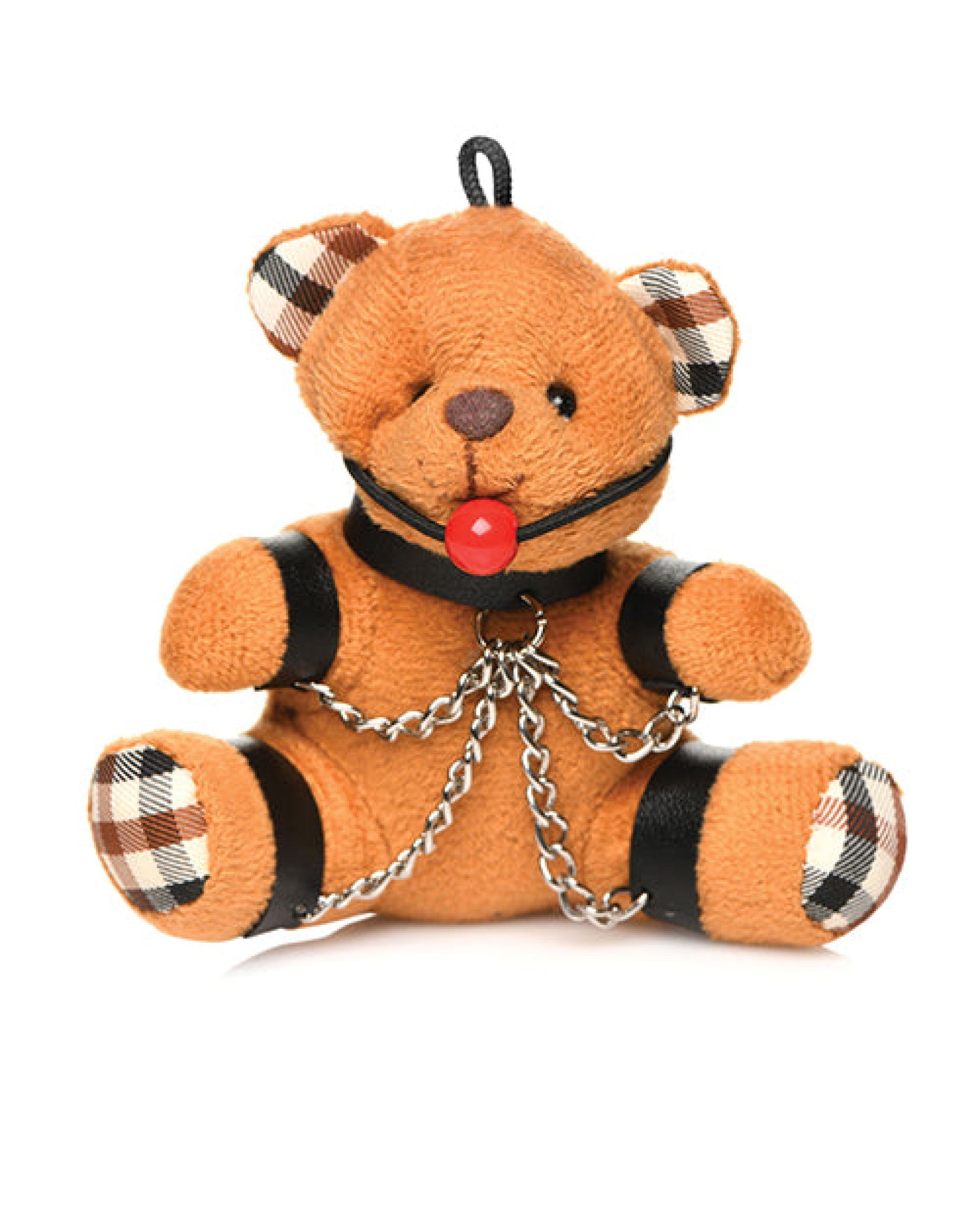 Master Series Gagged Teddy Bear Keychain Master Series
