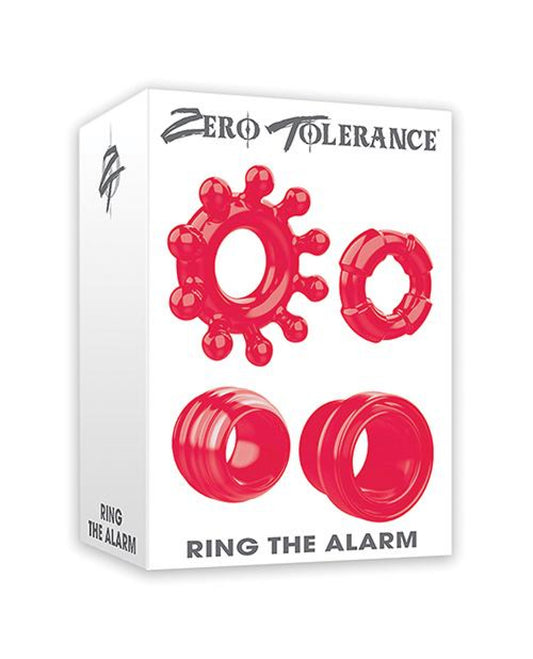 Zero Tolerance Ring The Alarm Cock Ring - Red Zero Tolerance 1657