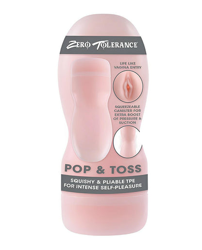 Zero Tolerance Pop & Toss Stroker - Light Zero Tolerance