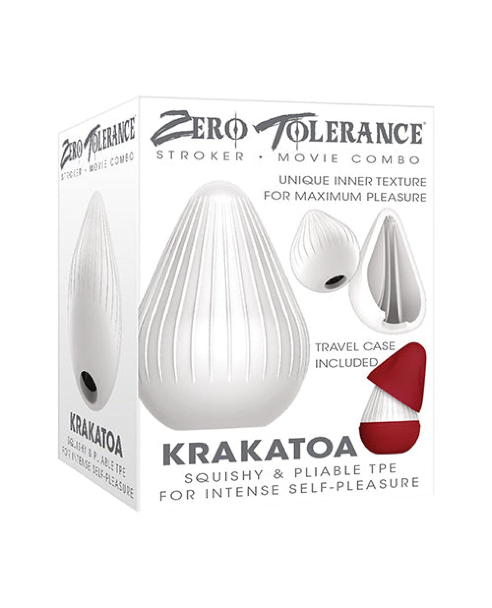 Zero Tolerance Krakatoa Stroker - White Zero Tolerance