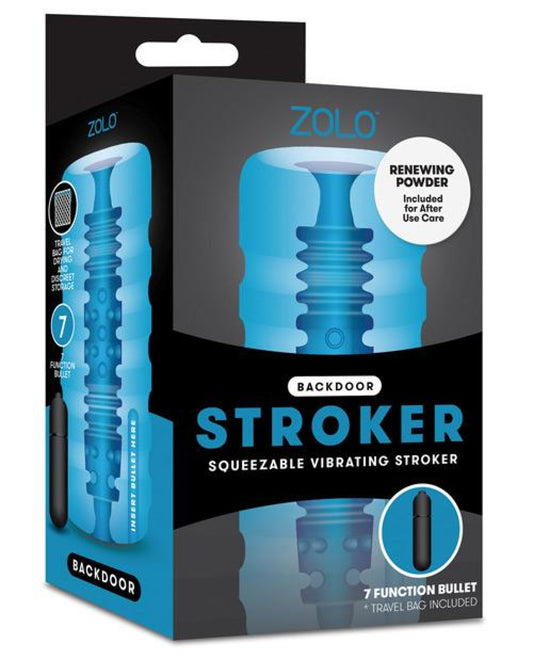Zolo Backdoor Squeezable Vibrating Stroker Zolo™ 1657