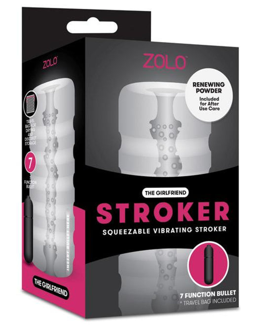 Zolo Girlfriend Squeezable Vibrating Stroker Zolo™ 500