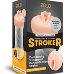 Zolo Perfect Girlfriend Dual Density Transparent Stroker Zolo™