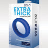 Zolo Extra Thick Silicone Cock Ring - Blue Zolo™