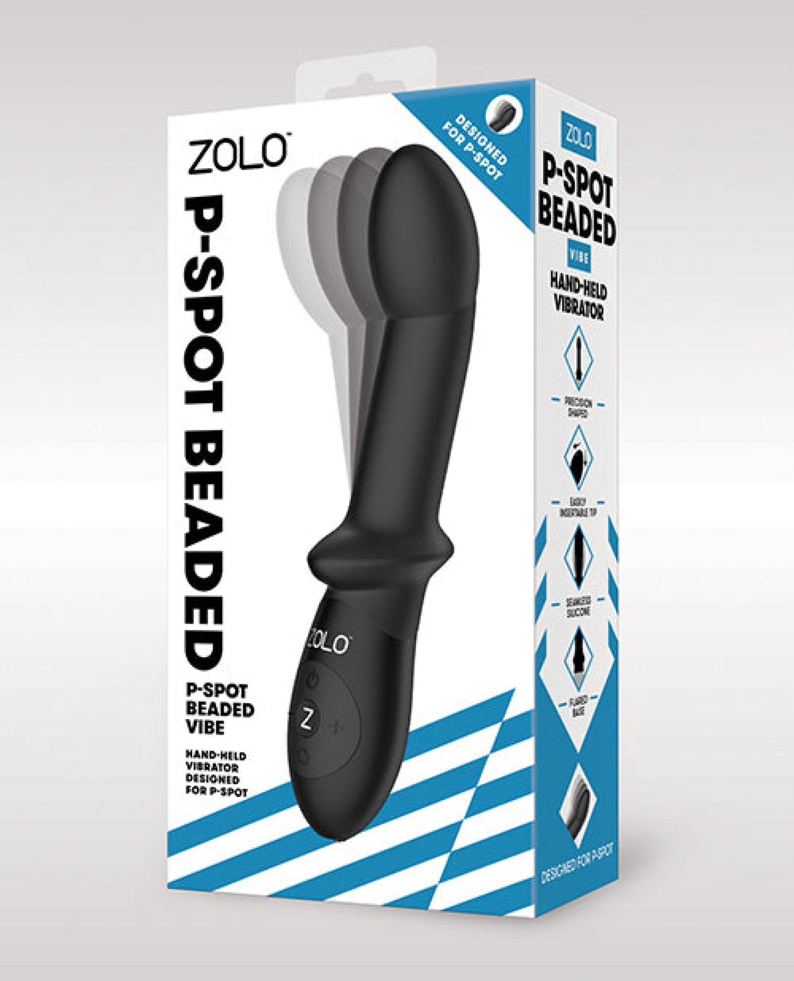 Zolo P Spot Beaded Vibe - Black Zolo™