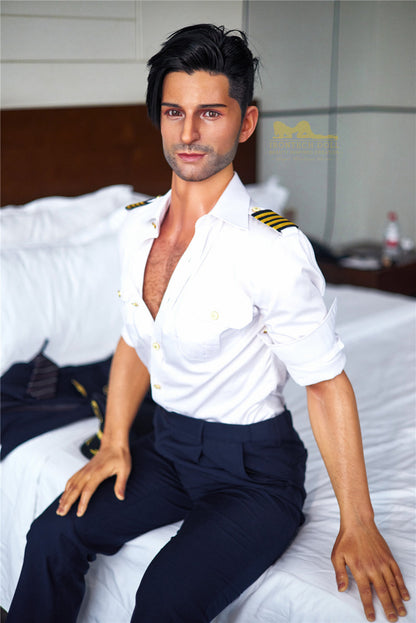 George Pilot Silicone Male Sex Doll - IronTech Doll® Irontech Doll®