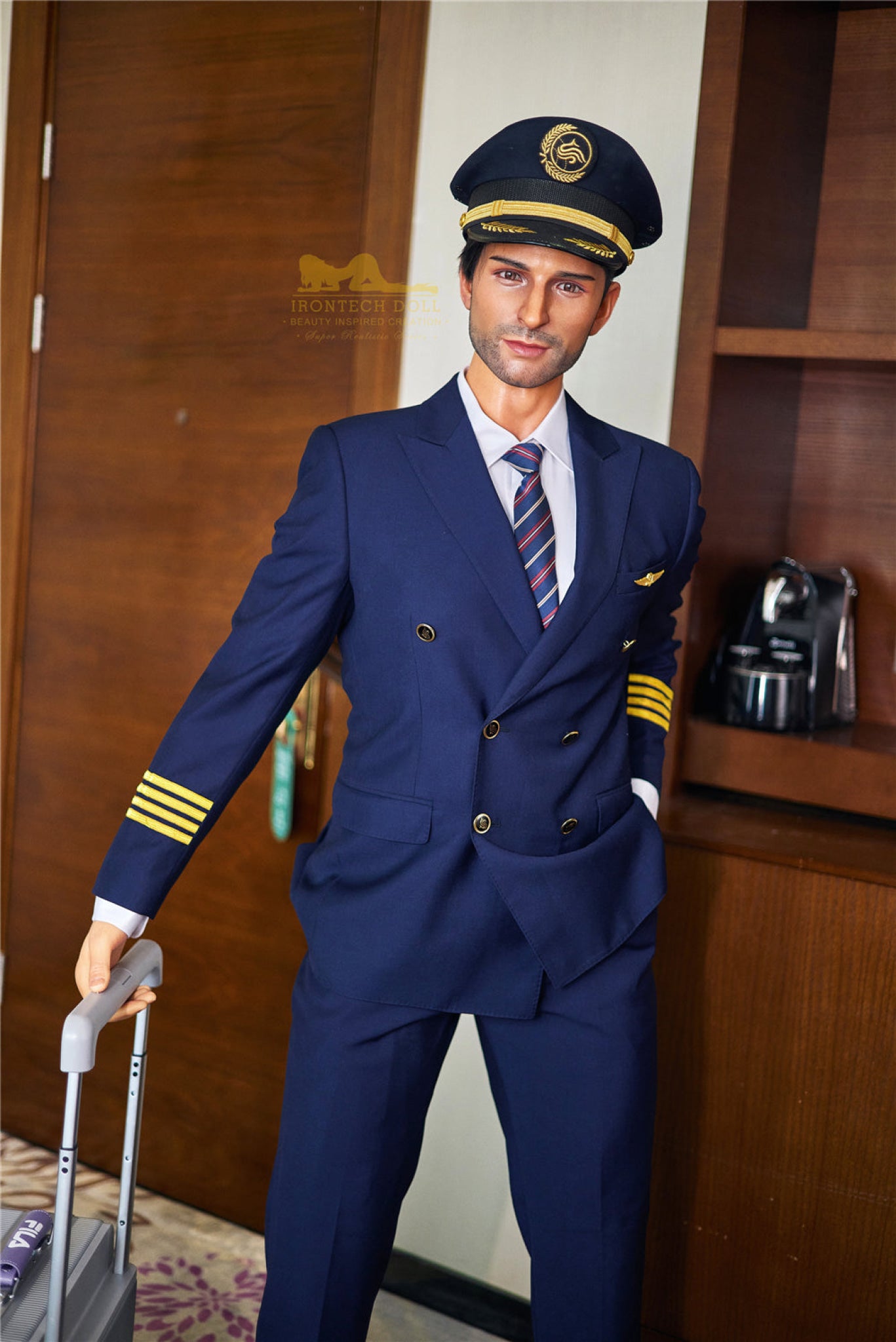 George Pilot Silicone Male Sex Doll - IronTech Doll® Irontech Doll®