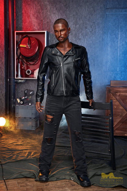 Kevin Ebony Silicone Male Sex Doll - IronTech Doll® Irontech Doll®