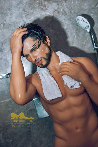 Kelvin Biker Hybrid Male Sex Doll - Iron Tech Doll Irontech Doll®