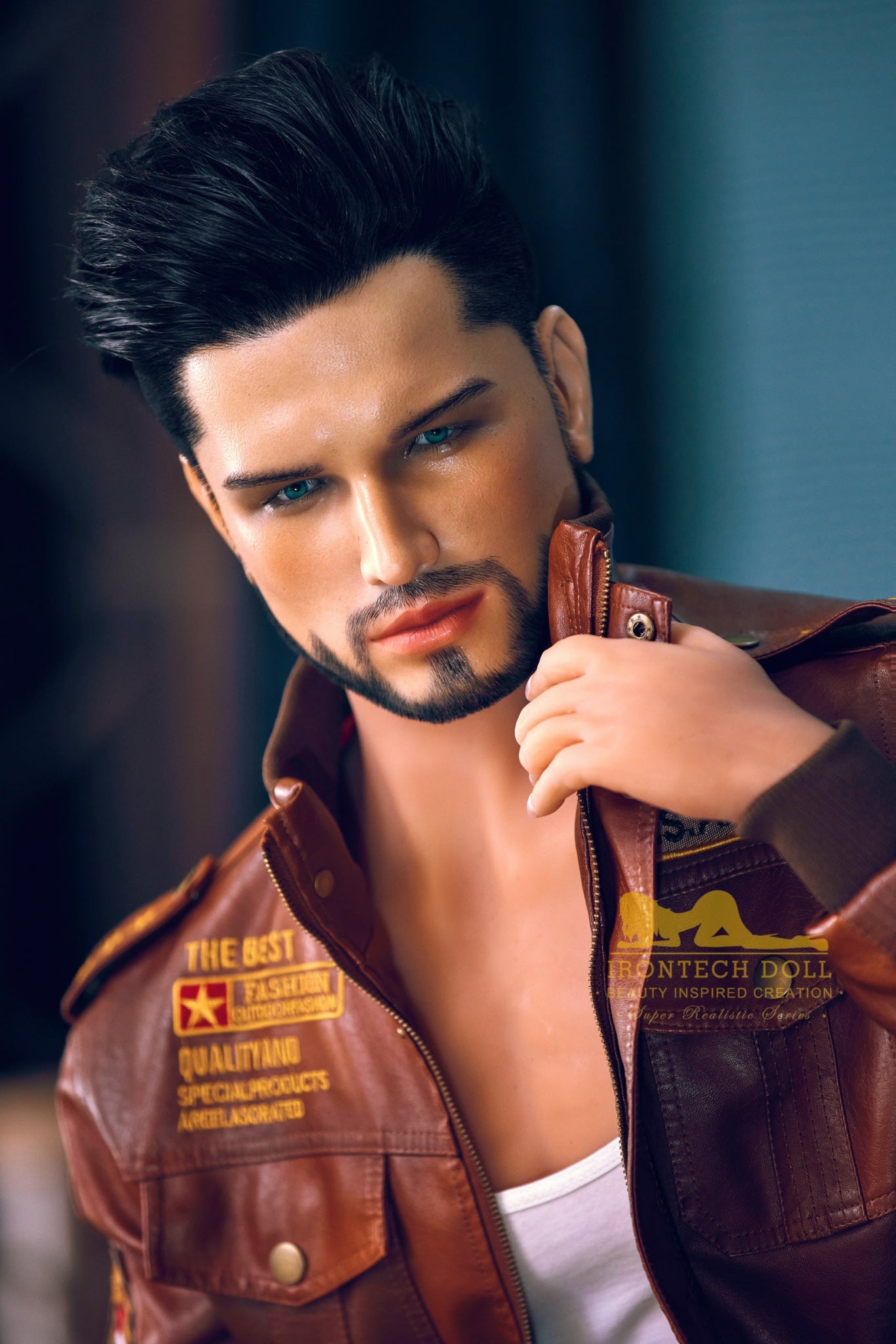 Kelvin Biker Hybrid Male Sex Doll - Iron Tech Doll Irontech Doll®