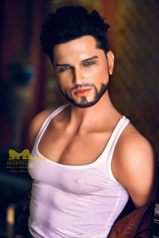 Kelvin Biker Hybrid Male Sex Doll - Iron Tech Doll Irontech Doll®
