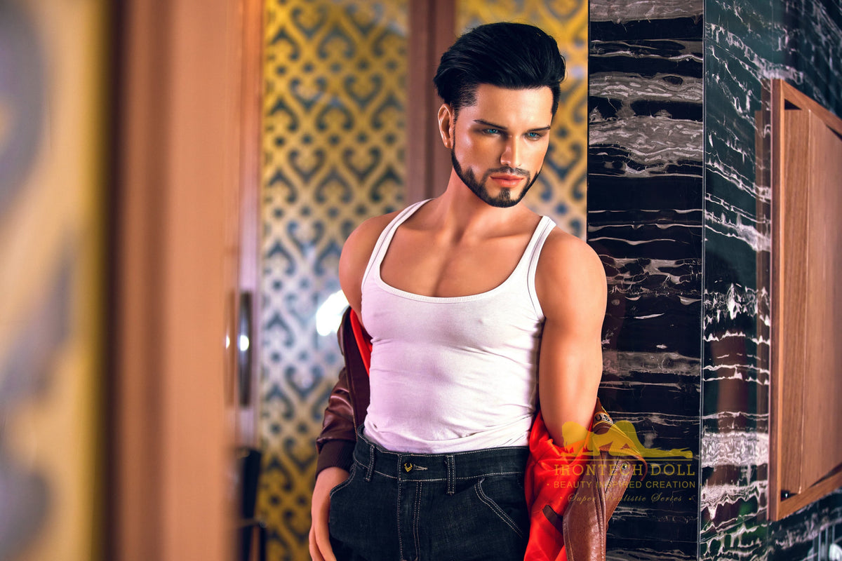 Kelvin Biker Hybrid Male Sex Doll - Iron Tech Doll Irontech Doll®