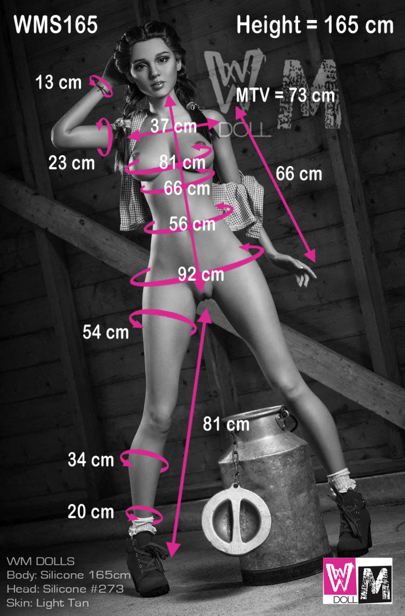 Petra Premium Full Silicone Sex Doll WM Doll®