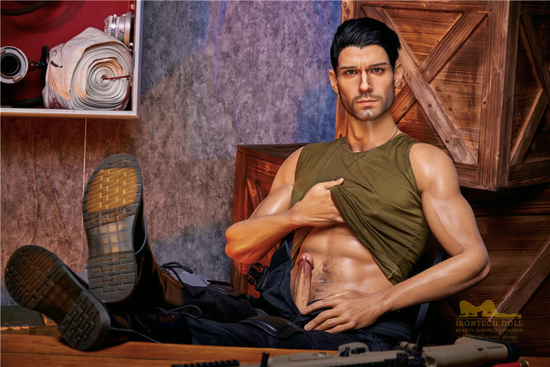 Thomas Soldier Silicone Male Sex Doll - IronTech Doll® Irontech Doll®