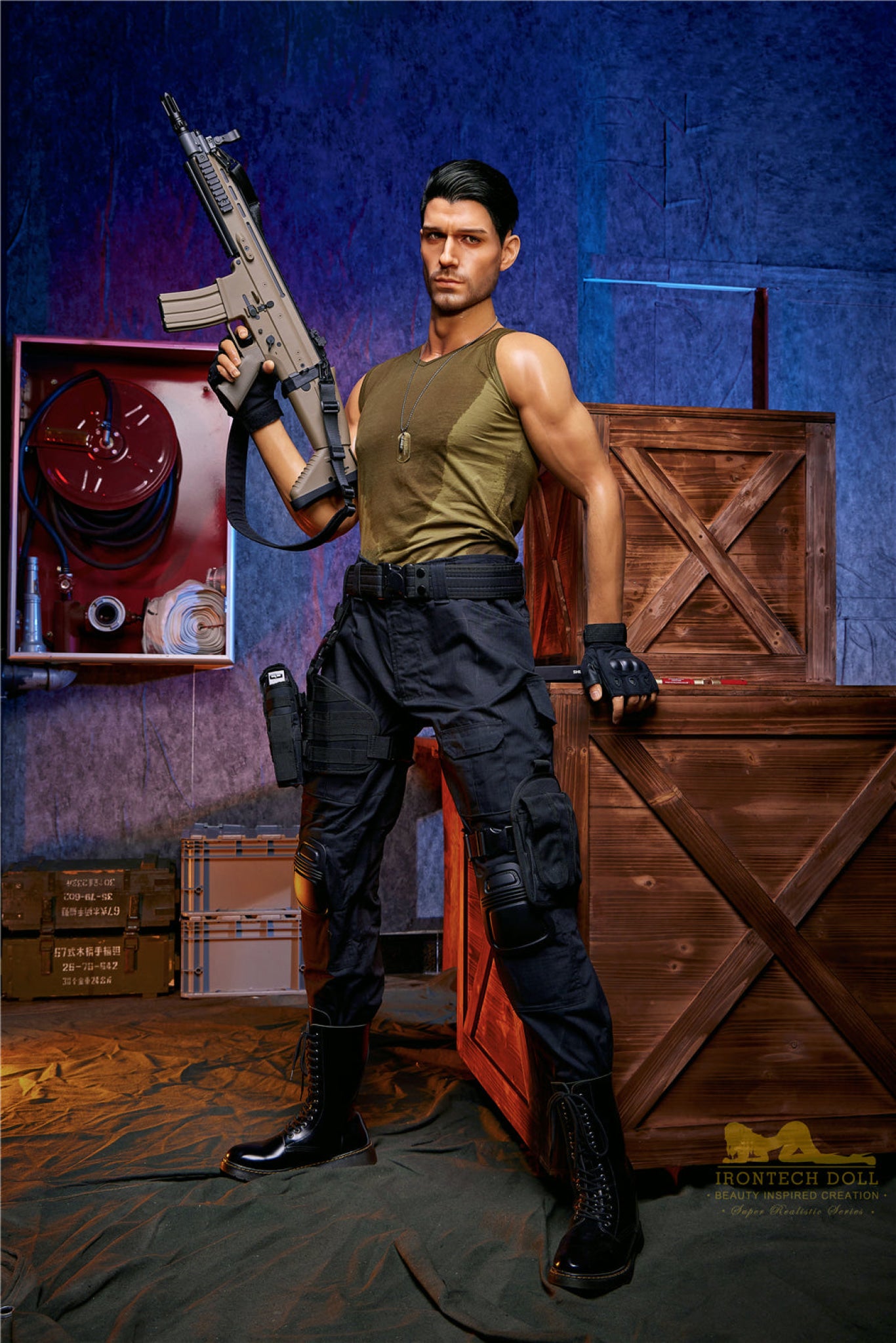 Thomas Soldier Silicone Male Sex Doll - IronTech Doll® Irontech Doll®