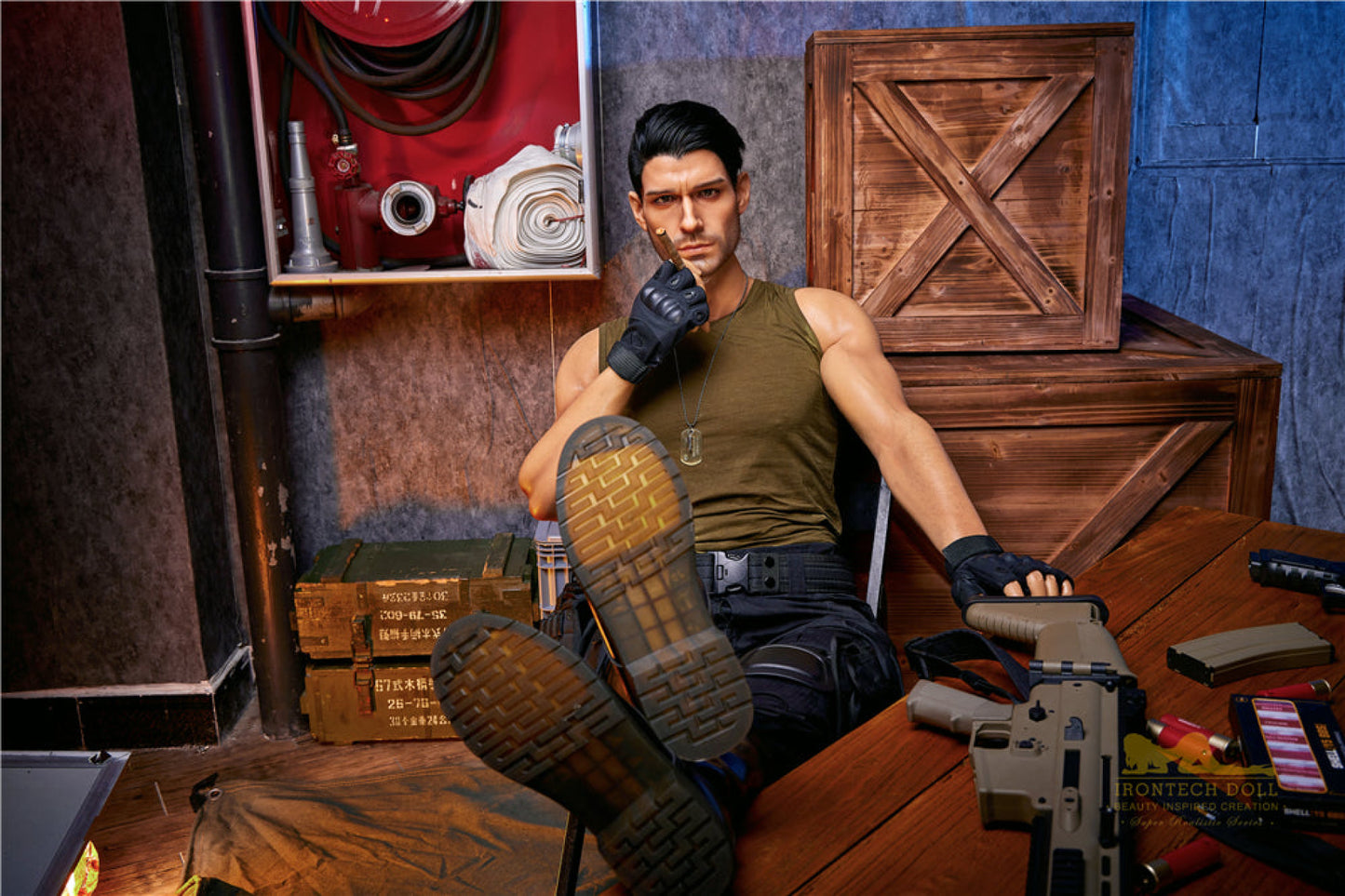 Thomas Soldier Silicone Male Sex Doll - IronTech Doll® Irontech Doll®