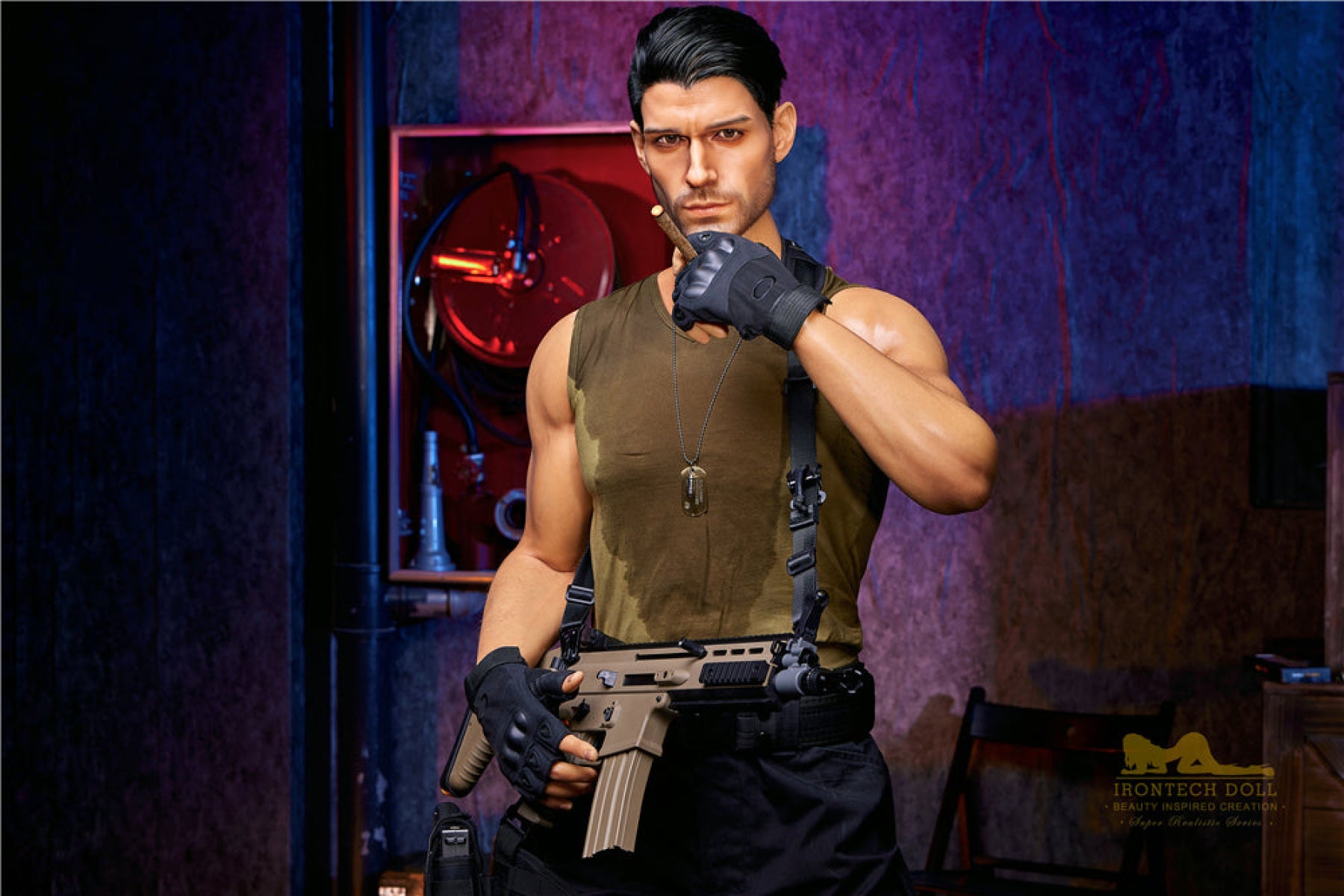 Thomas Soldier Silicone Male Sex Doll - IronTech Doll® Irontech Doll®