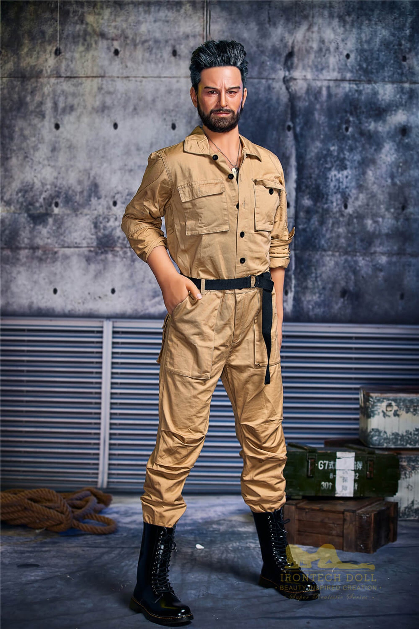 William Hybrid Male Sex Doll - Iron Tech Doll Irontech Doll®